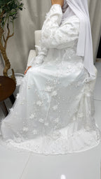 Abaya Flower + Sheila Al Maha Couture