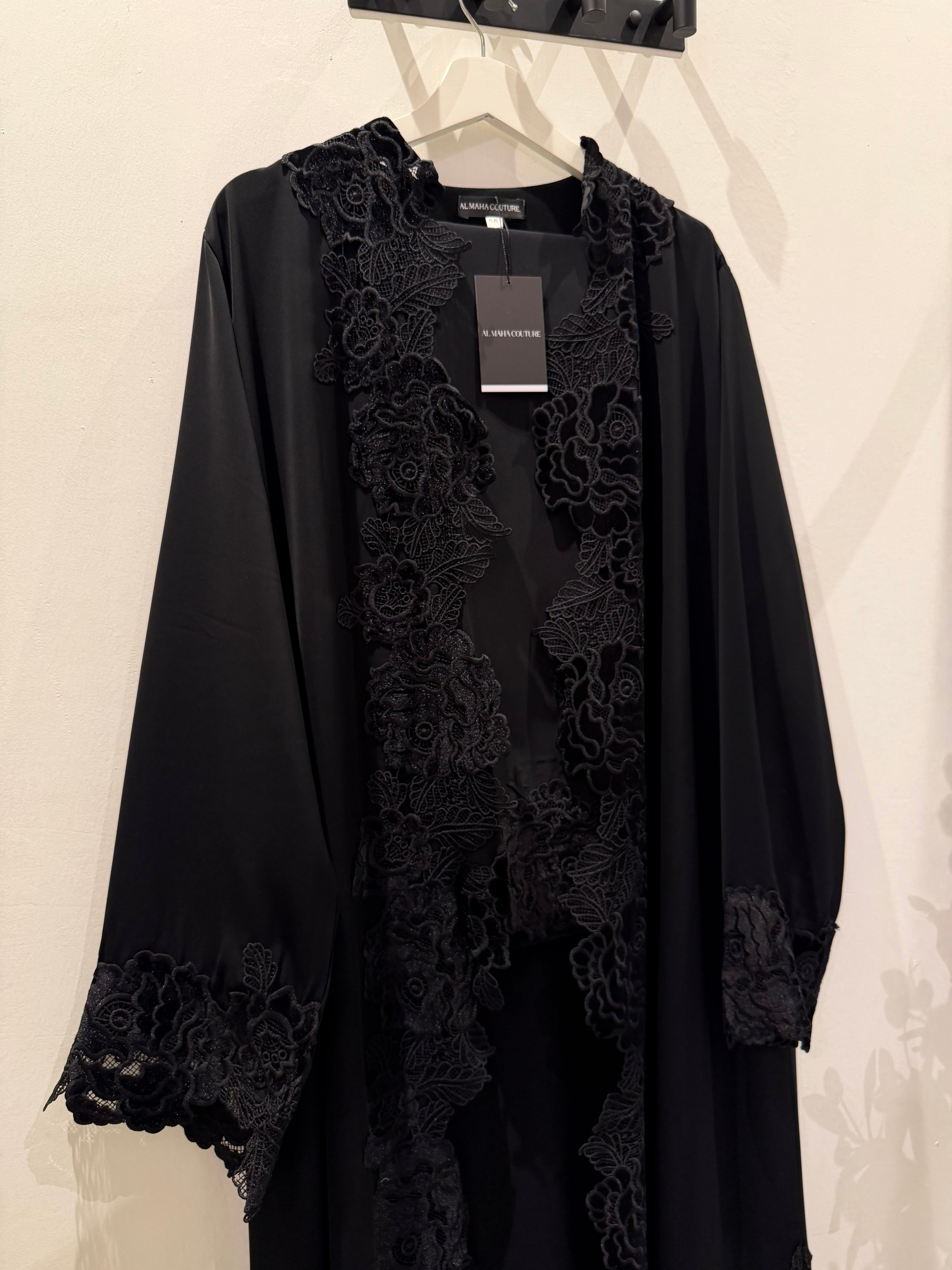 Velvet Noir abaya