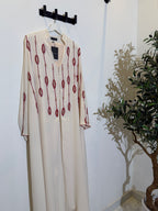 Royal Abaya - Maroon