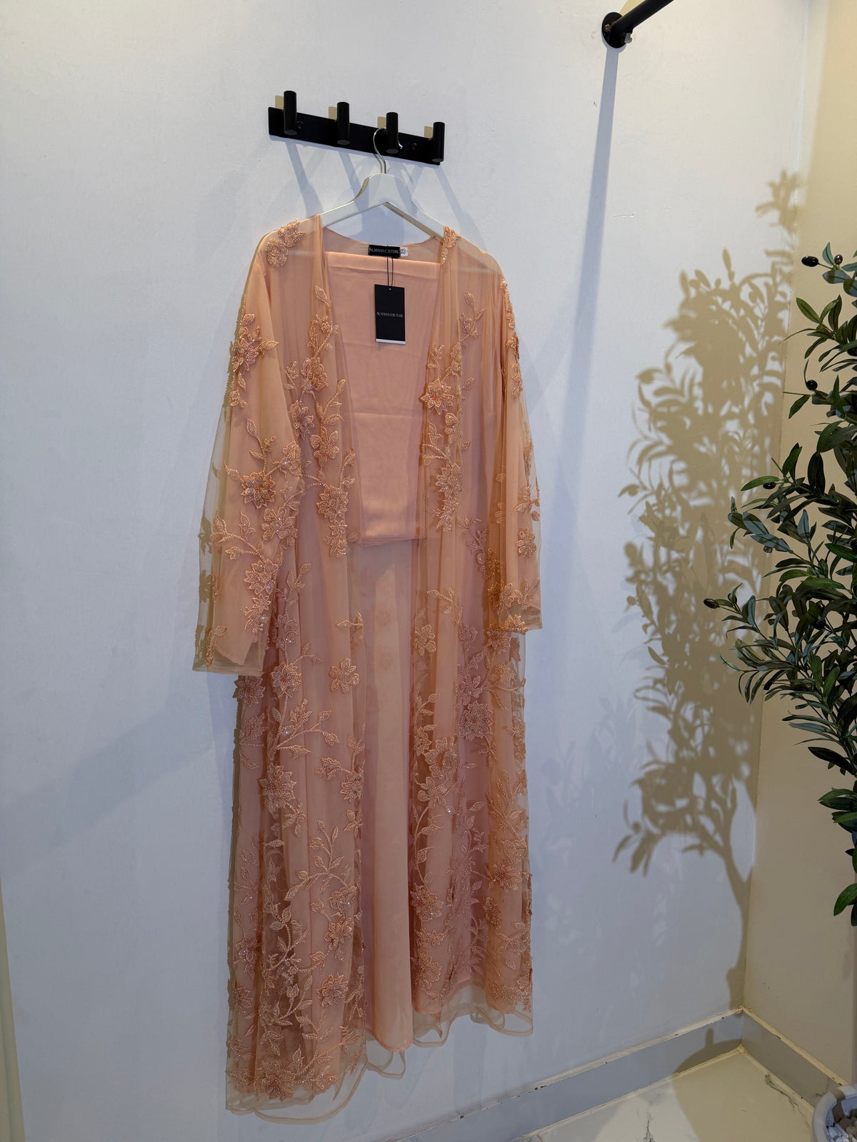 Layla | Pearl & Strass 3-Piece Abaya Set