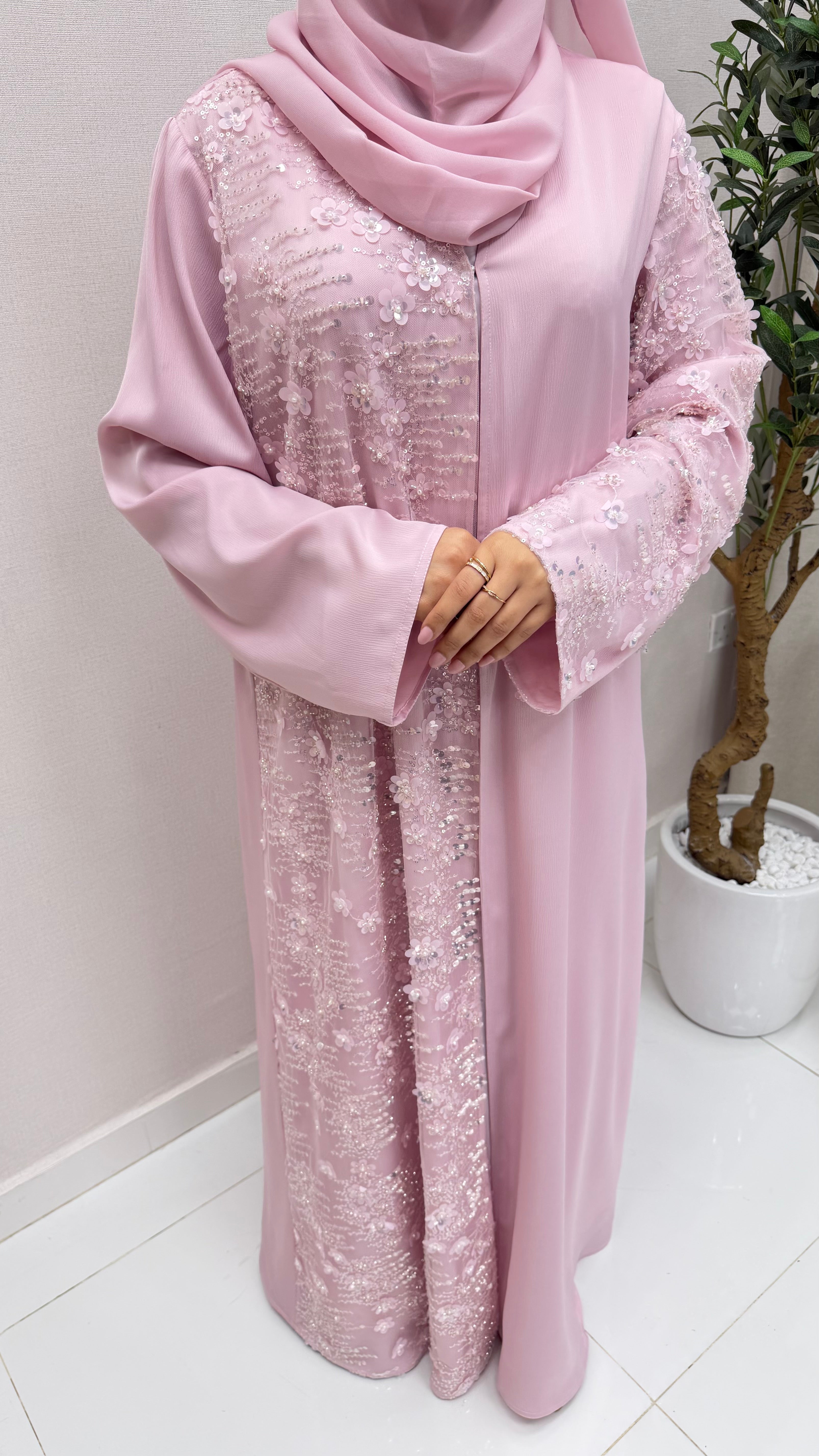 Jennah Luxury Abaya with Sheila