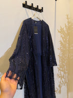 Elyana | Pearl & Strass 3-Piece Abaya Set
