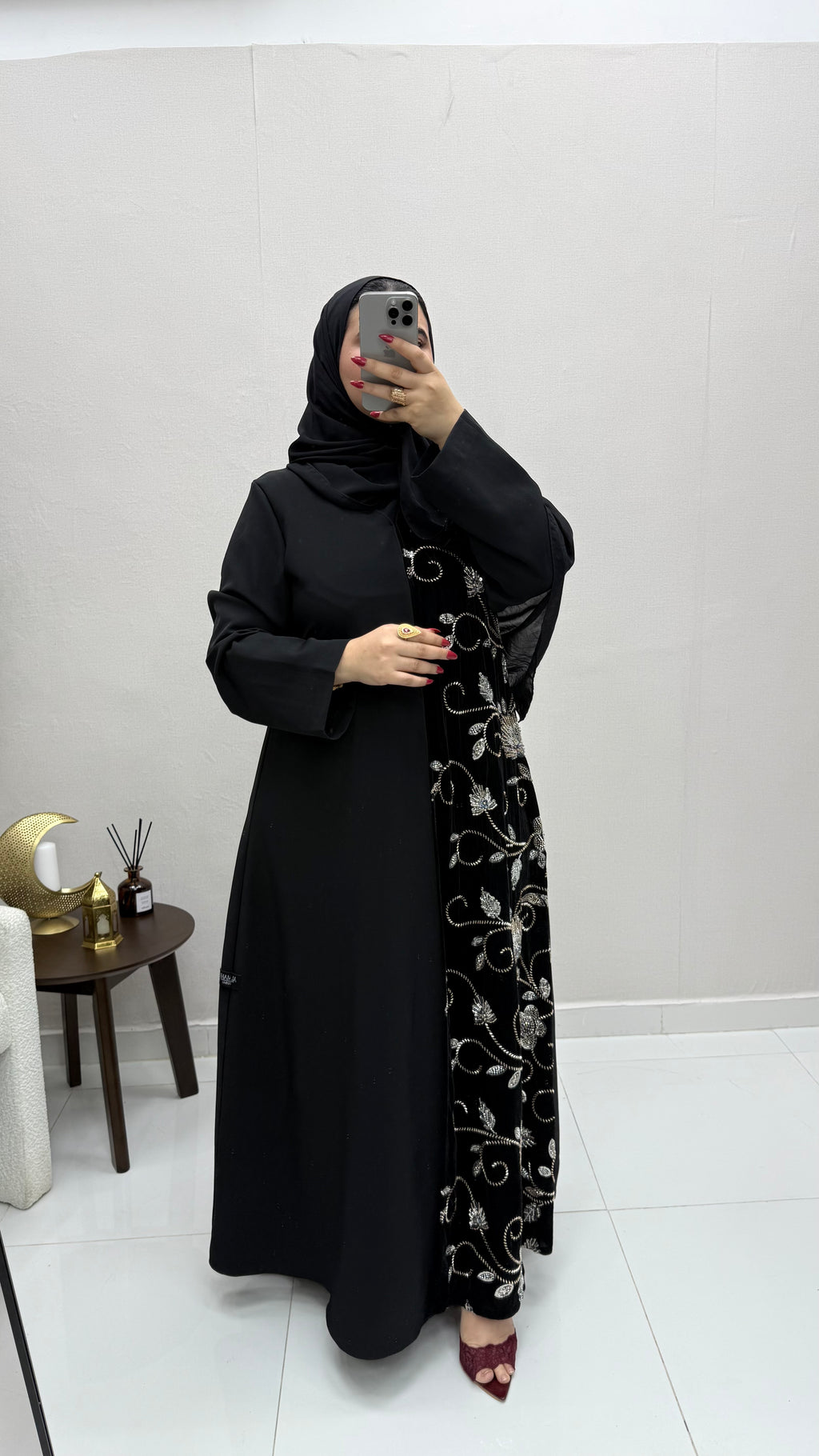 Abaya velvet