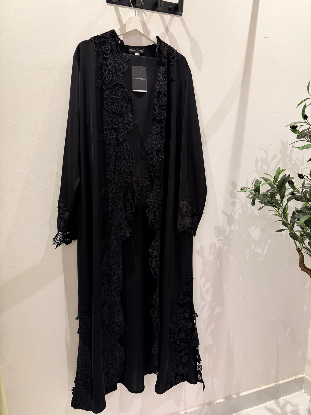Velvet Noir abaya