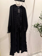 Velvet Noir abaya