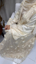 Abaya Flower + Sheila Al Maha Couture