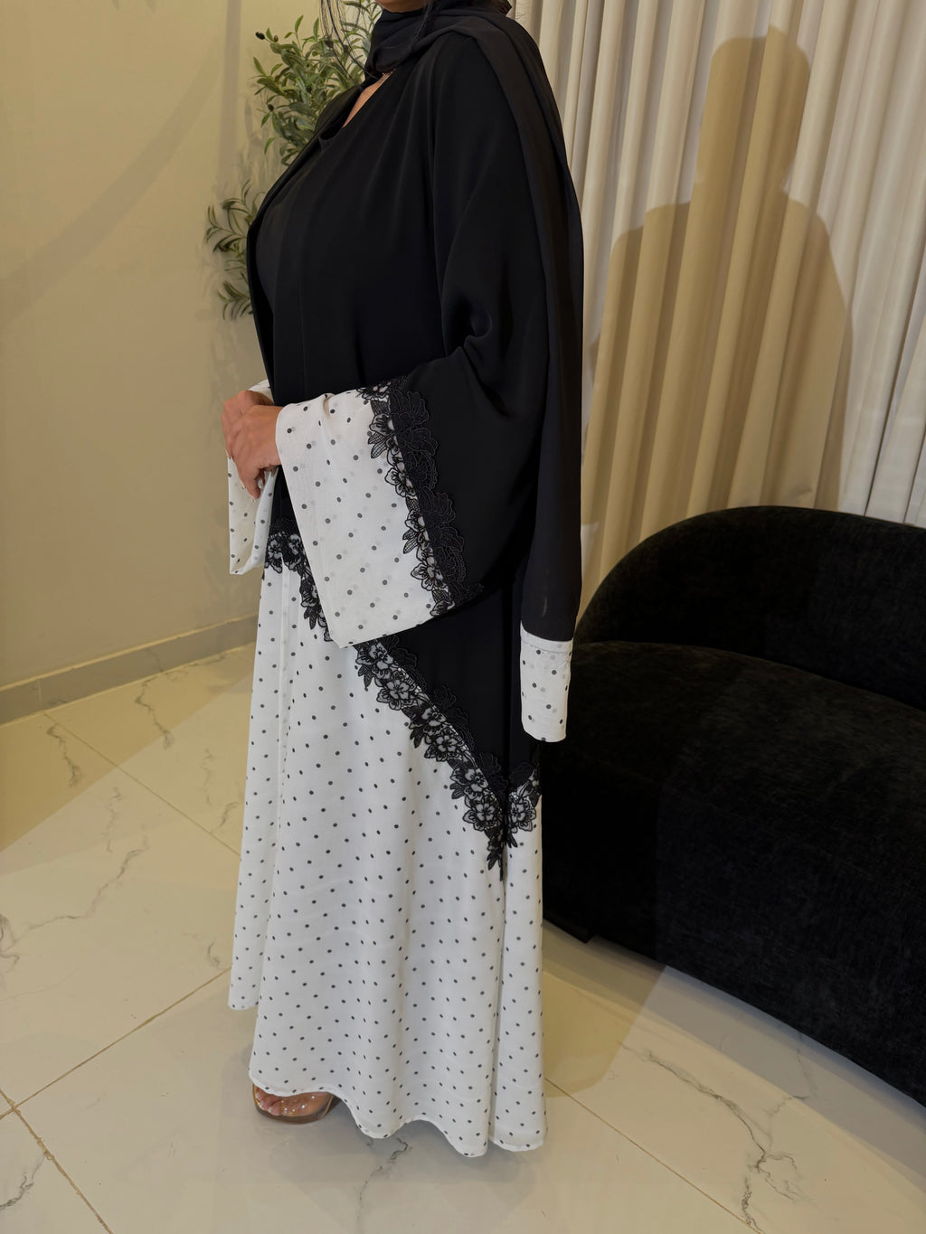 Amani abaya - White 🤍