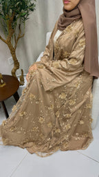 Abaya Flower + Sheila Al Maha Couture