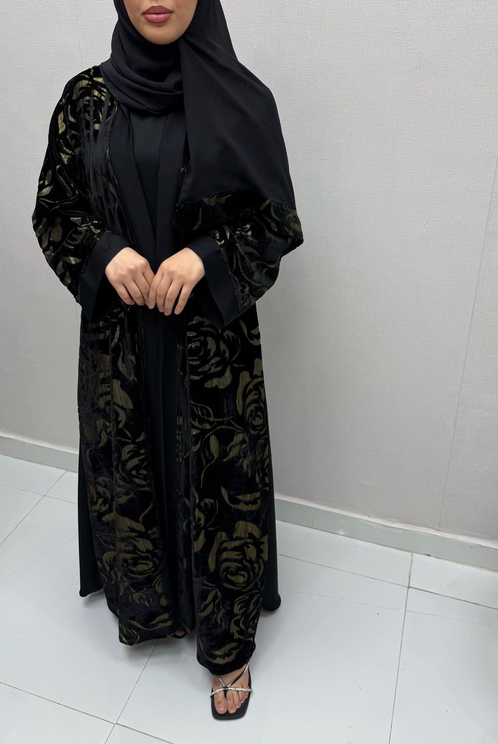 Abaya Velvet Al Maha Couture