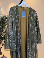 Maysa Luxury 3-Piece Set - Pearl & Strass Abaya