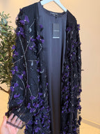 Ayla Luxury 3-Piece Set - Pearl & Strass Abaya