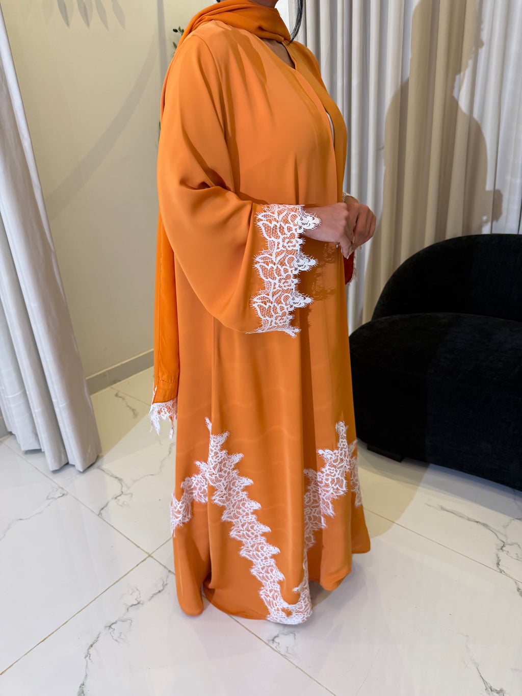 Salma abaya with Sheila