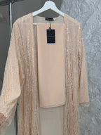 Mithaa Luxury 3-Piece Set - Lace & Strass Abaya