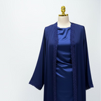 Danah Blue Abaya 2pcs Al Maha Couture