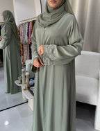 Nalia Sage Abaya