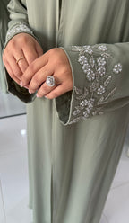 Nalia Sage Abaya