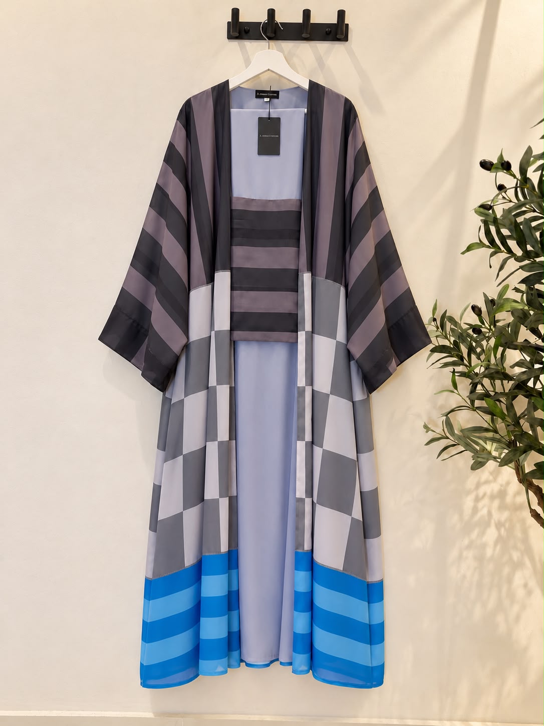 Printed Abaya with Sheila - Grace