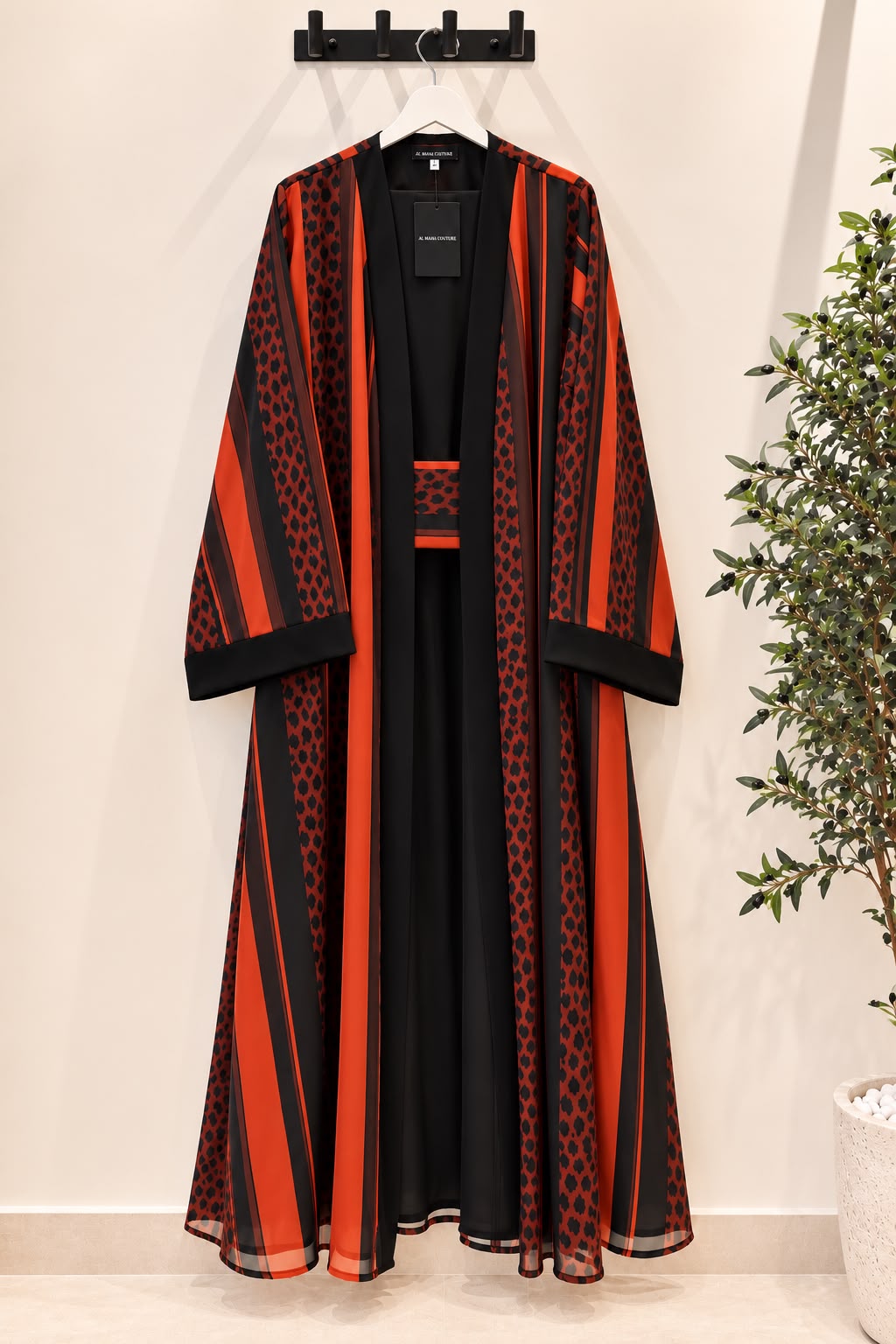 Printed Abaya with Sheila - Muse