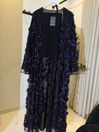 Ayla Luxury 3-Piece Set - Pearl & Strass Abaya