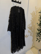 Nayla | Pearl & Strass 3-Piece Abaya Set