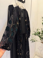 Lace & Velvet 3-Piece Set - Green