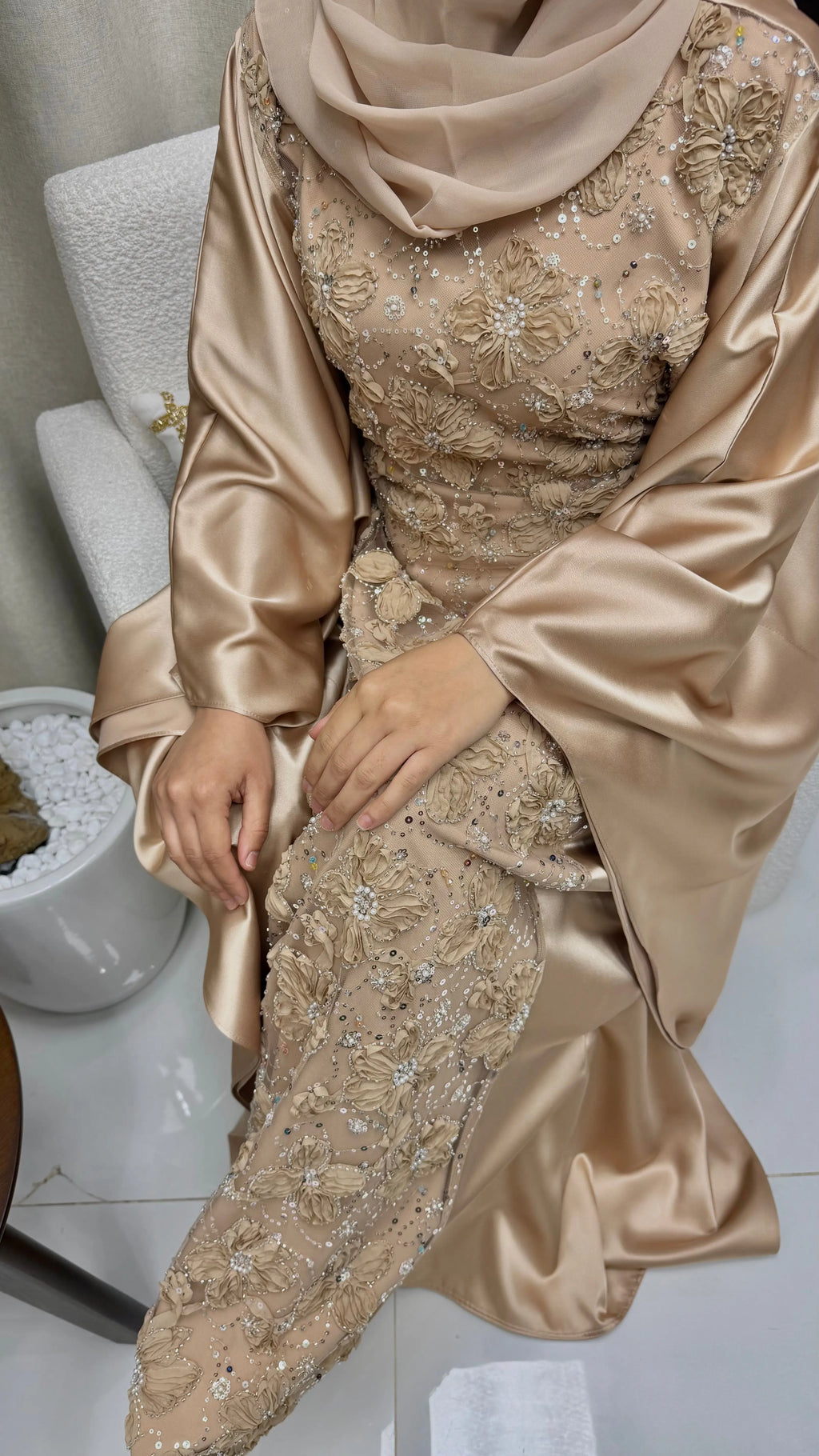 Kashkha Abaya - Unique Creation Al Maha Couture