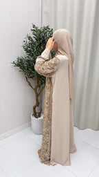 Sahar Abaya Set - Nude
