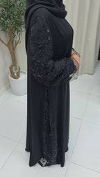 Samar Abaya Set - Black