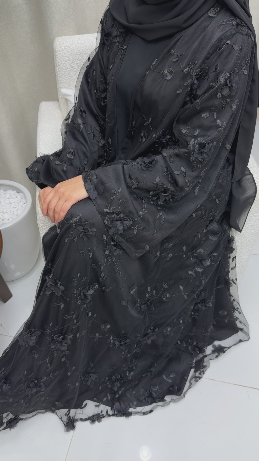 Abaya Flower + Sheila